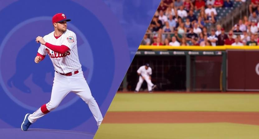 phillies vs chicago cubs match player stats